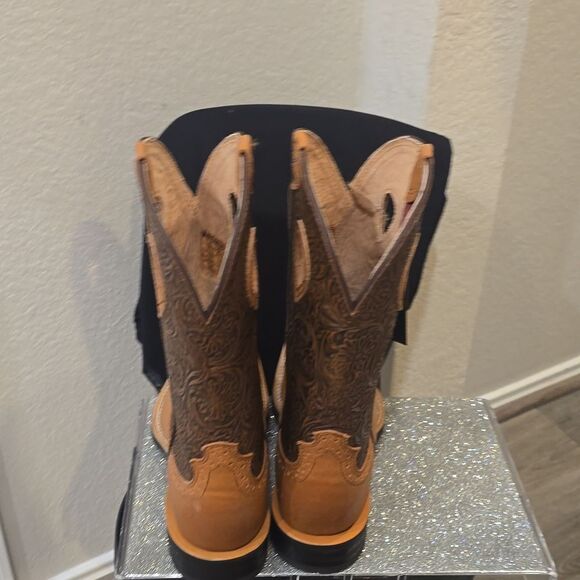 Twisted X Ruff Stock Western Performance Boots- Broad Square Toe - Picture 13 of 13